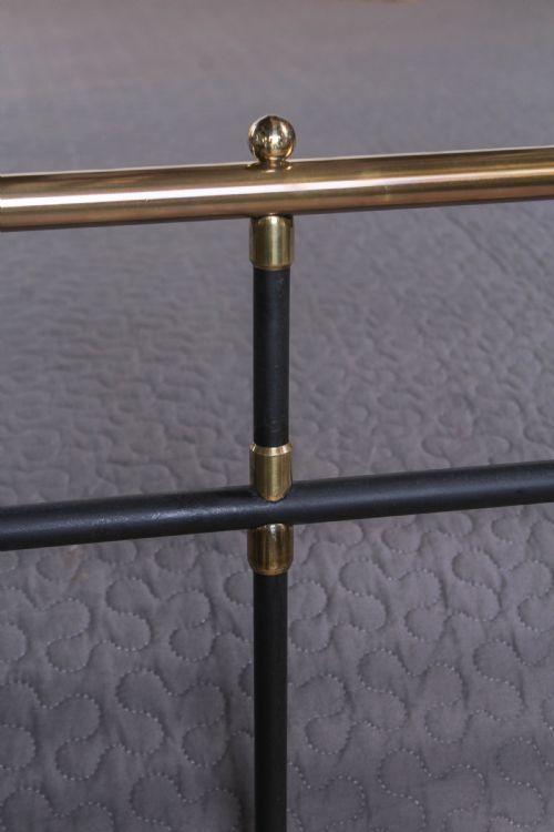fig 5. Elegant Winfield super king size brass and iron bed
