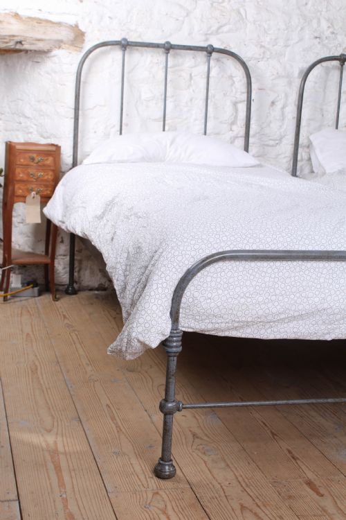 fig 2. Charming Pair of Utilitarian Single Beds