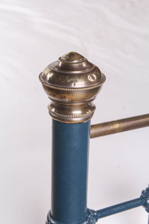 fig 2. Unique classic Victorian Brass and Iron King Size Bed