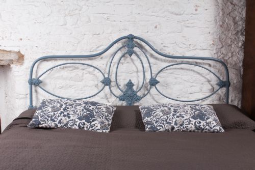 fig 1. Fabulous super king sizeable all iron bed.