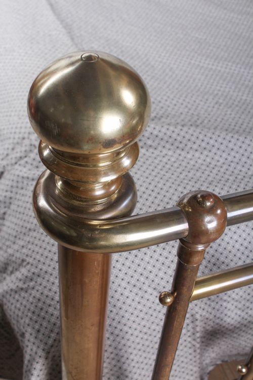fig 3. Stunning Winfield Super King Size All Brass Bed