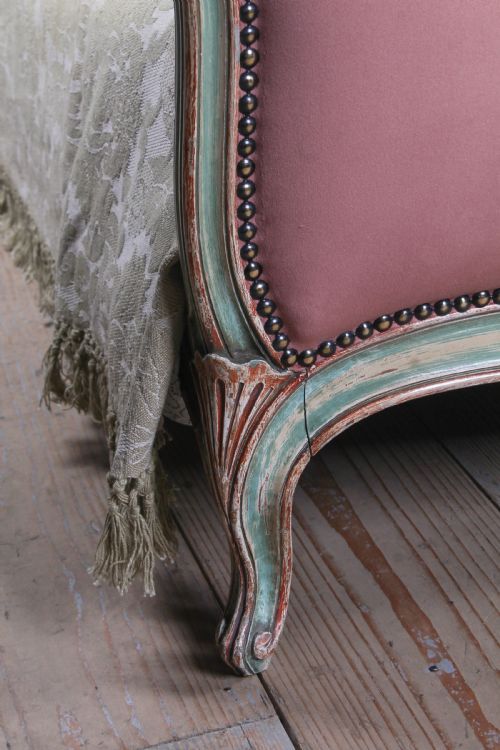 fig 1. Sweet and Pretty Pair of Louis XV Style Beds