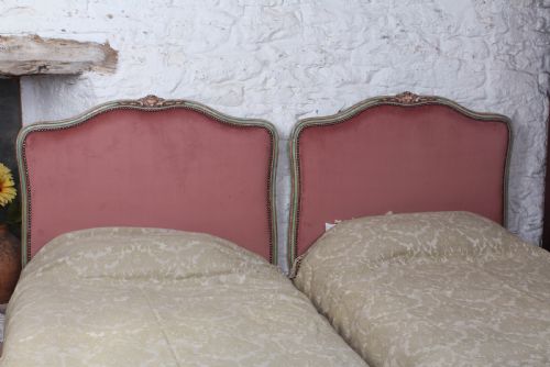 fig 4. Sweet and Pretty Pair of Louis XV Style Beds