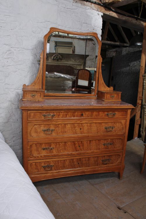 BEAUTIFUL ART NOUVEAU BEDROOM SUITE BY KRIEGER - ADDITIONAL PHOTO 10