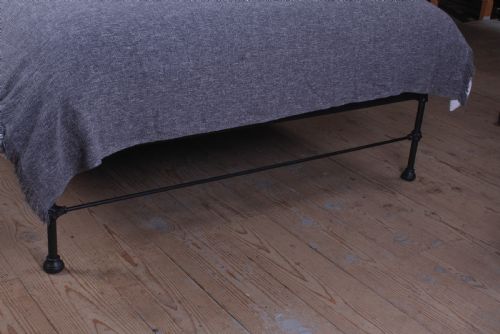 fig 4. Lovely King Size Irish No end Bed with Brass Detail. 