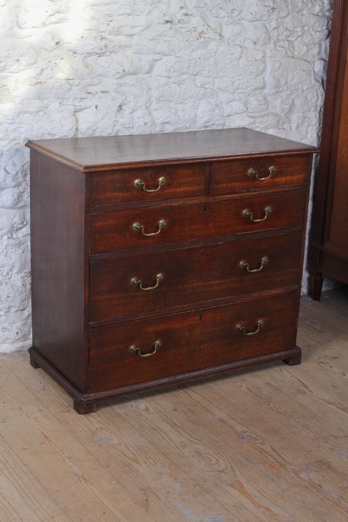 fig 1. Tasteful Georgian Two Over Three Chest of Drawers