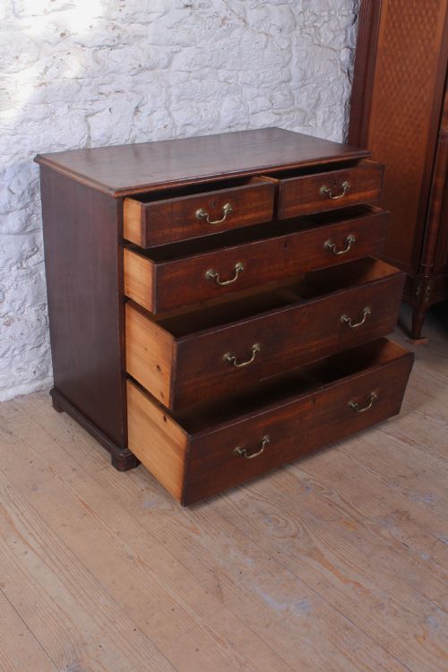 fig 2. Tasteful Georgian Two Over Three Chest of Drawers