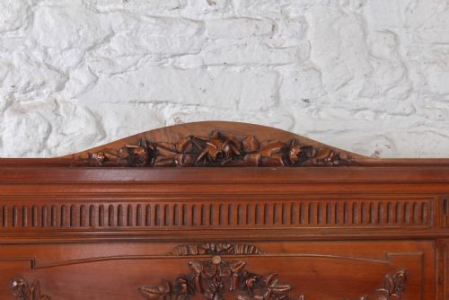 fig 2. Spectacular Empire Style Walnut No-end King-size Bed