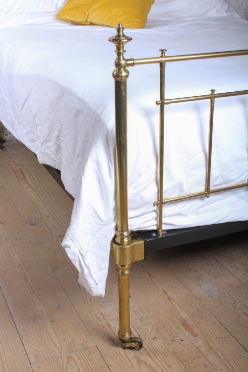 fig 2. Charming quality Winfield all brass king size bed