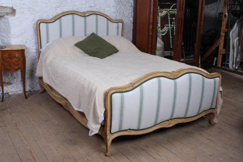 fig 1. Lovely Louis XV Style Upholstered King Size Bed