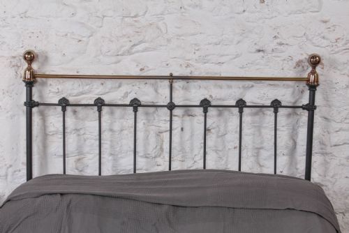 fig 2. Practical and Pleasing Victorian Small Double Bed