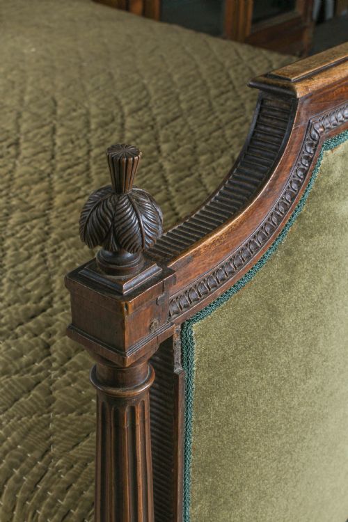 fig 3. Desirable and Handsome Louis XVI Style Small Super King Size Bed 