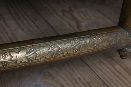 fig 3. Exquisite and Sturdy All Brass Italian King Size Bed