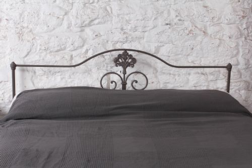fig 1. Very Nice King Size Portuguese Bed in Lovely Neutral Tone