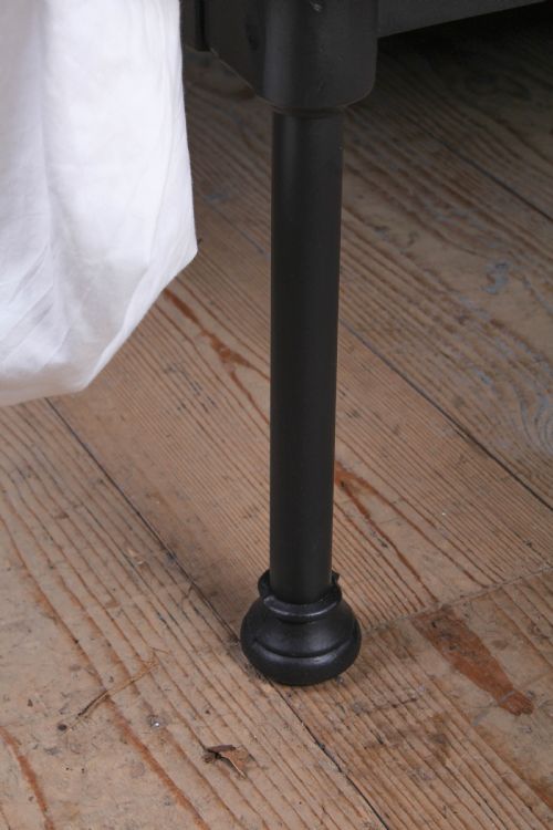 fig 4. Iron and Brass King Size Victorian No End Bed
