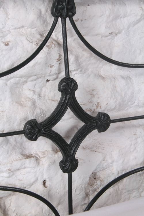 fig 4. Enchanting Irish all iron no end dark green king size bed