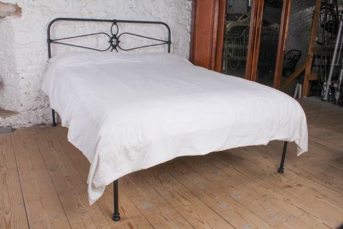 Very Nice Irish King Size Bed with Attractive Panel