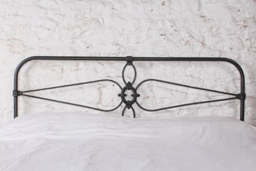 fig 1. Very Nice Irish King Size Bed with Attractive Panel
