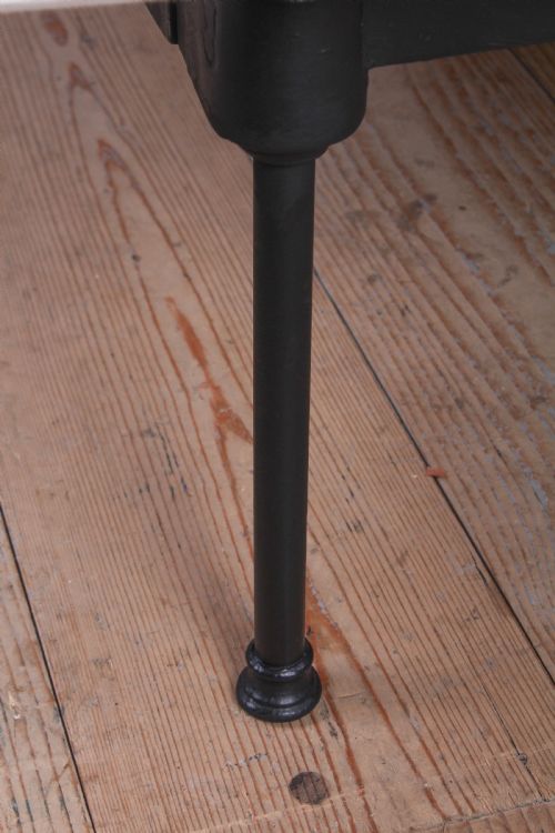 fig 3. Simply pleasing French all iron no end double bed