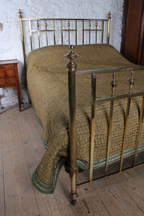 fig 2. Absolutely Stunning French All Brass King Size with Lovely Detail