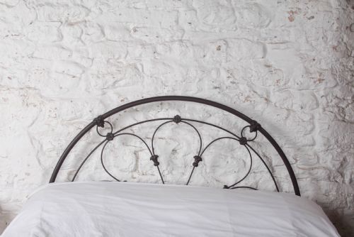 fig 1. Beautifully shaped Victorian Double Bed