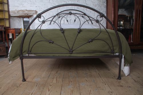 fig 2. Beautifully shaped Victorian Double Bed