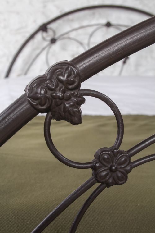 fig 3. Beautifully shaped Victorian Double Bed