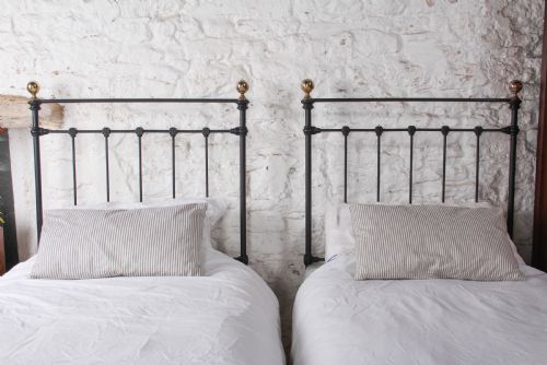 fig 5. Lovely and Classic pair pf Victorian Single Beds (Can Be Joined)