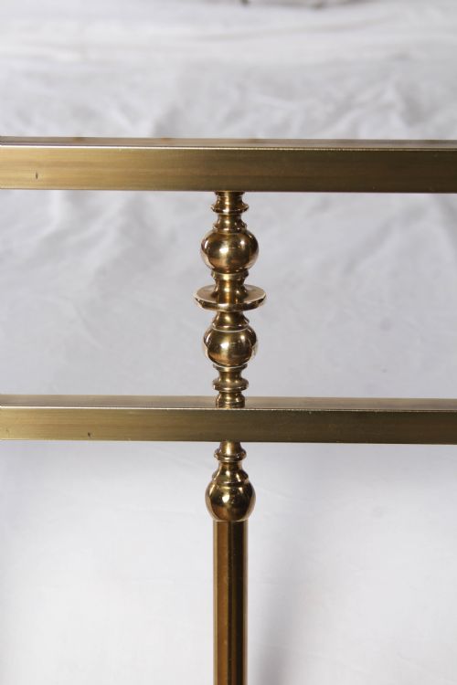fig 5. Gorgeous Schoolbred All Brass King Size Bed.