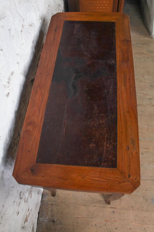 WRITING TABLE WITH NICE PARQUETRY - ADDITIONAL PHOTO 3