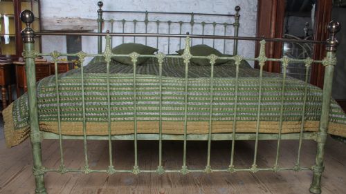 fig 5. Gorgeous Paint Finish Super King Victorian Bed