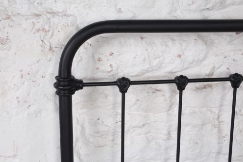 fig 2. Very Nice French No End All Iron Bed.