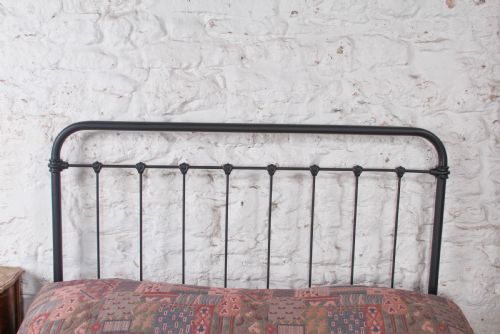 fig 3. Very Nice French No End All Iron Bed.