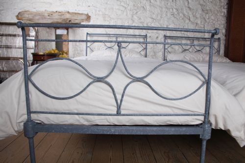 fig 4. Incredibly attractive Pair of Portuguese Single Beds – Can be Joined