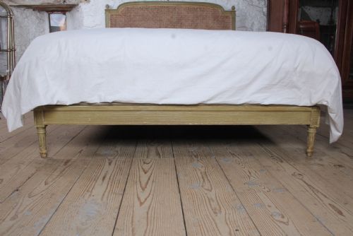 fig 2. Attractive Caned Empire Style No End King Size Bed