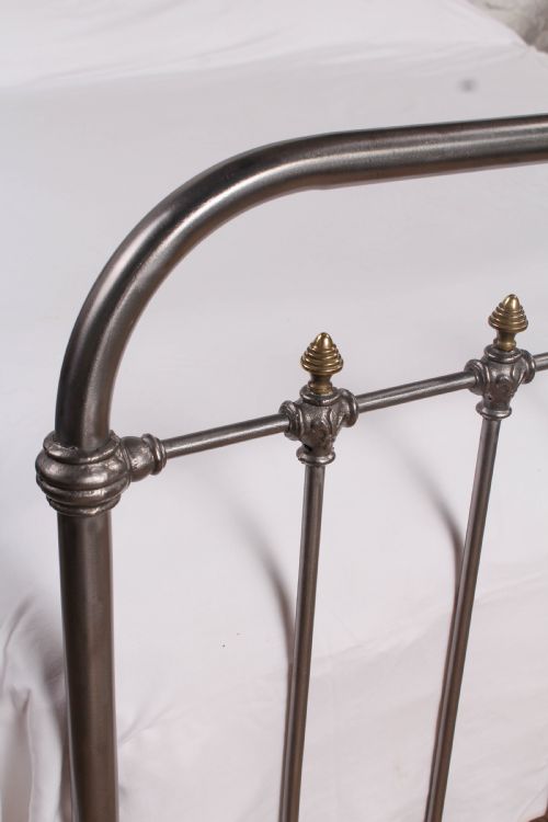 fig 2. Fabulous French Burnished Iron and Brass Super King Bed