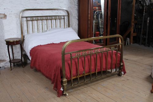 fig 1. Fabulously French All Brass Double Bed