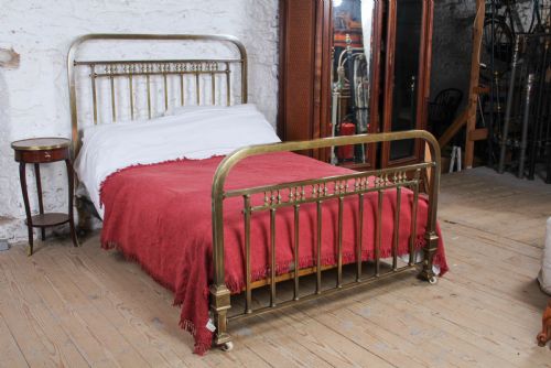 fig 2. Fabulously French All Brass Double Bed