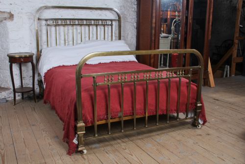 fig 3. Fabulously French All Brass Double Bed