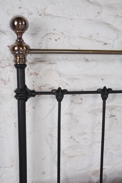 fig 2. Lovely Castings and Clamps Iron and Brass No End King Size Bed