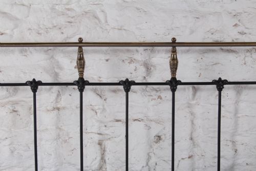 fig 3. Lovely Castings and Clamps Iron and Brass No End King Size Bed