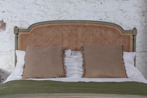 fig 1. Familiar French Kingsize Caned Bergere Bed