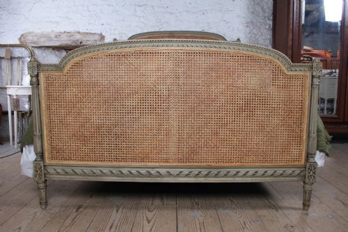 fig 2. Familiar French Kingsize Caned Bergere Bed