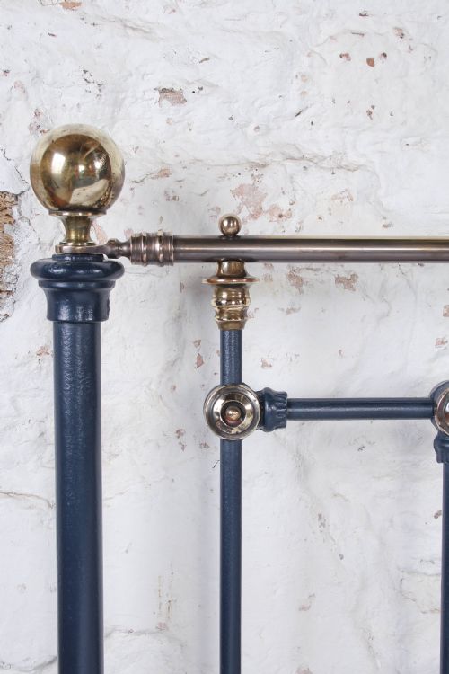 fig 2. Handsome and Attractive Iron and Brass No end King Size Bed