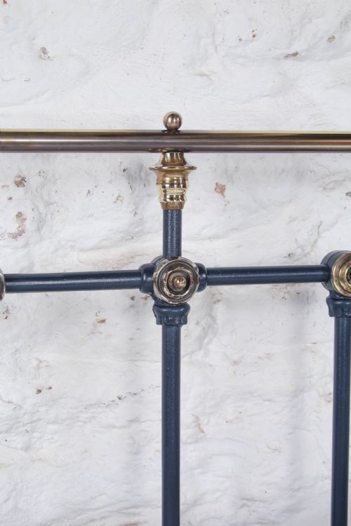 fig 3. Handsome and Attractive Iron and Brass No end King Size Bed