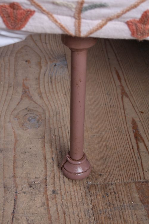 fig 3. Incredibly pretty Iron and Brass King Size Bed with Lovely Castings.