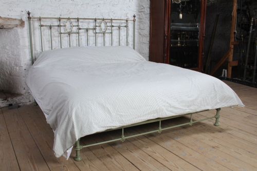 Stunning French Super King Brass and Iron Bed