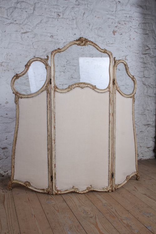 Very Pretty Dressing Screen/room Divider Louis XV Style