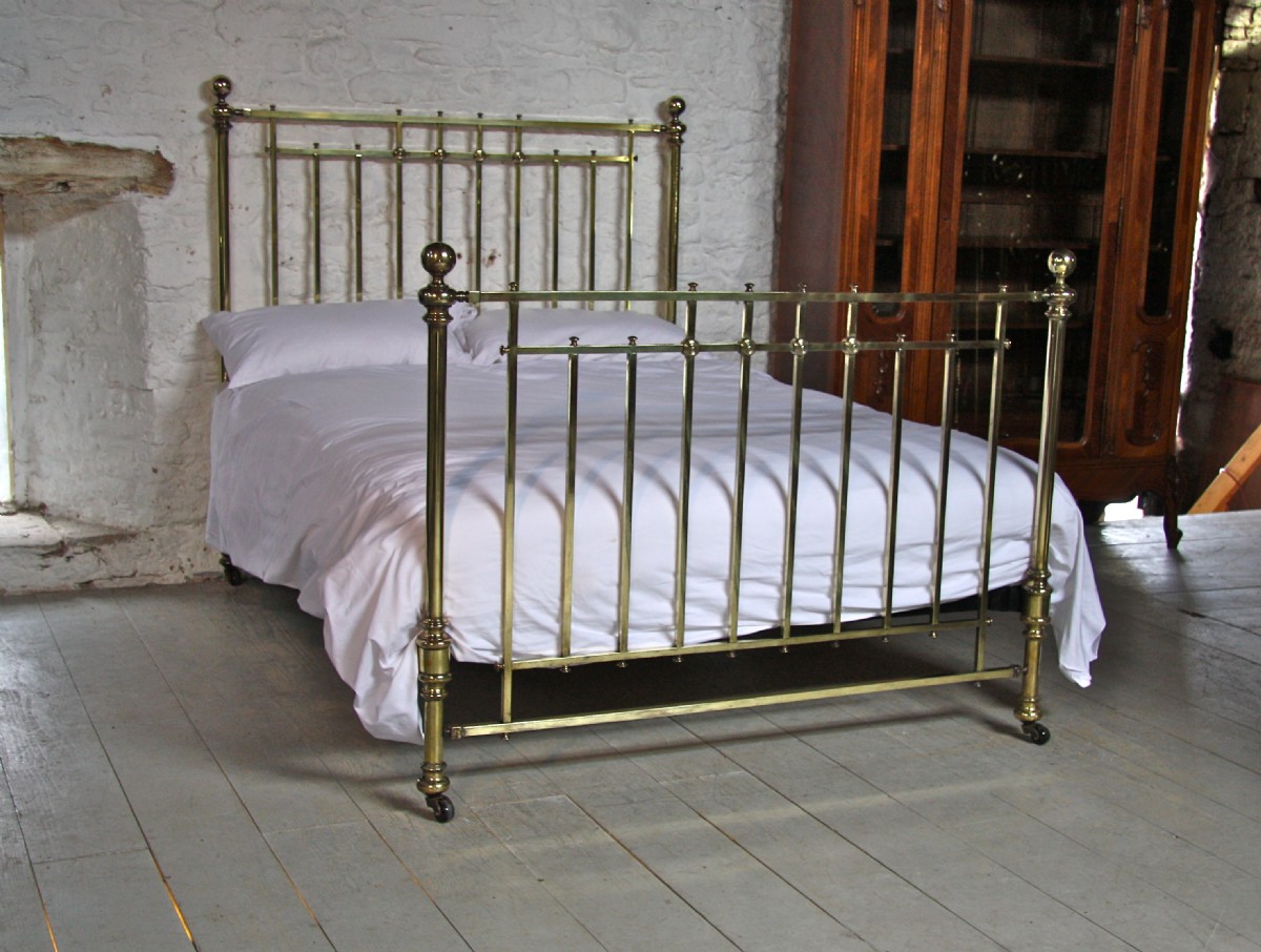 Classic Victorian all brass king size bed