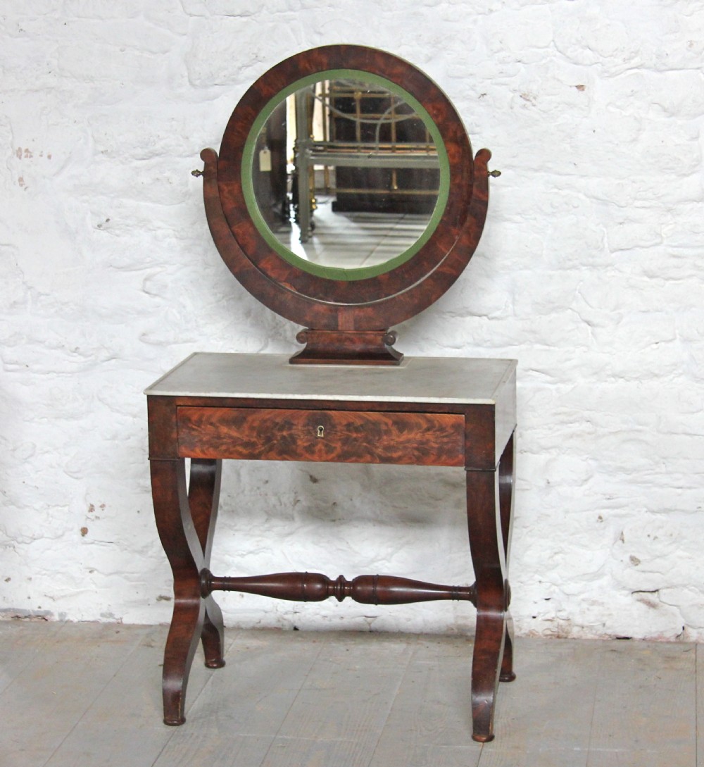  Flame mahogany Louis Phillipe  dressing table 